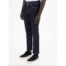 Italian Crafted Bandana Detail Jeans