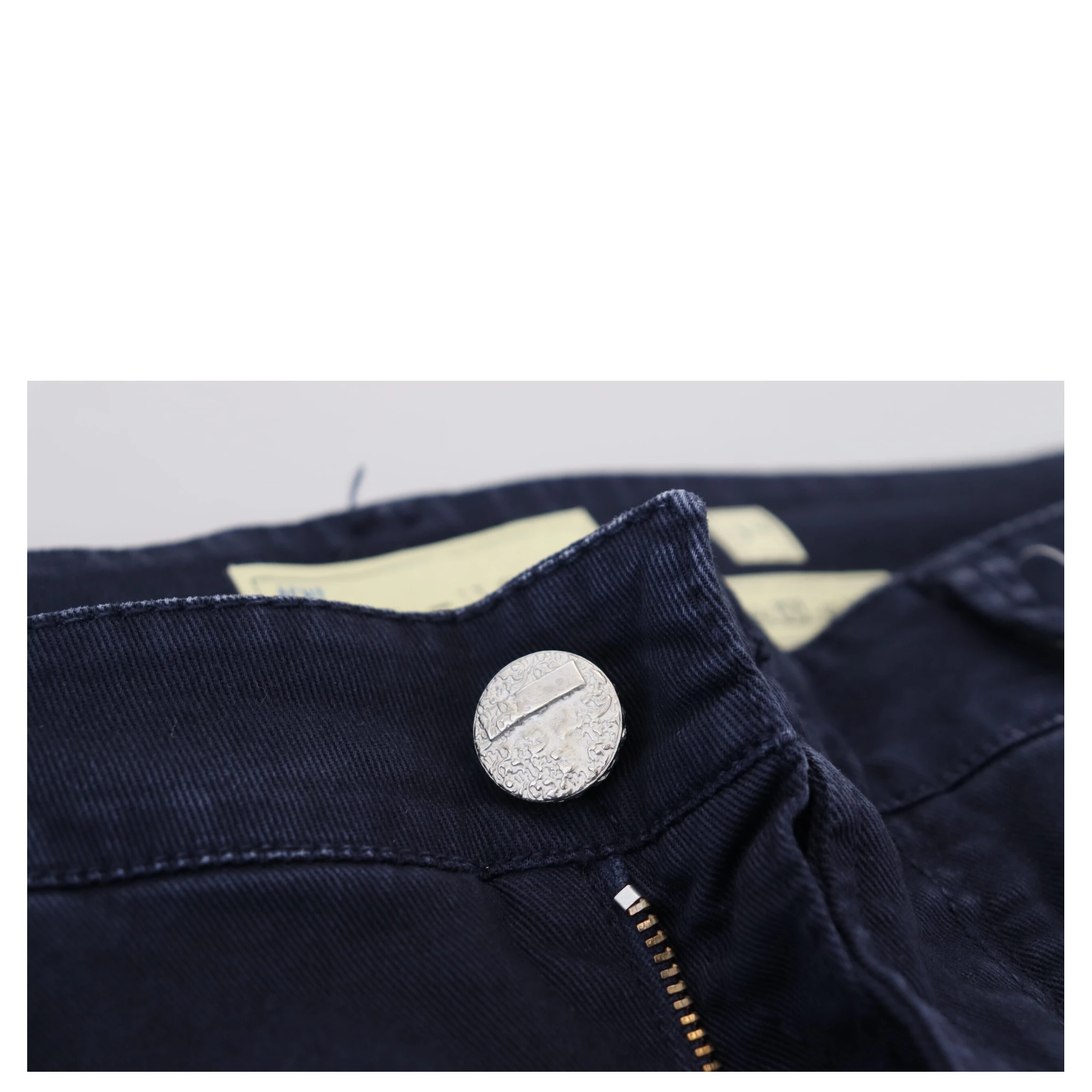 Blue Cotton Tapered Slim Fit Men Casual Denim Jeans