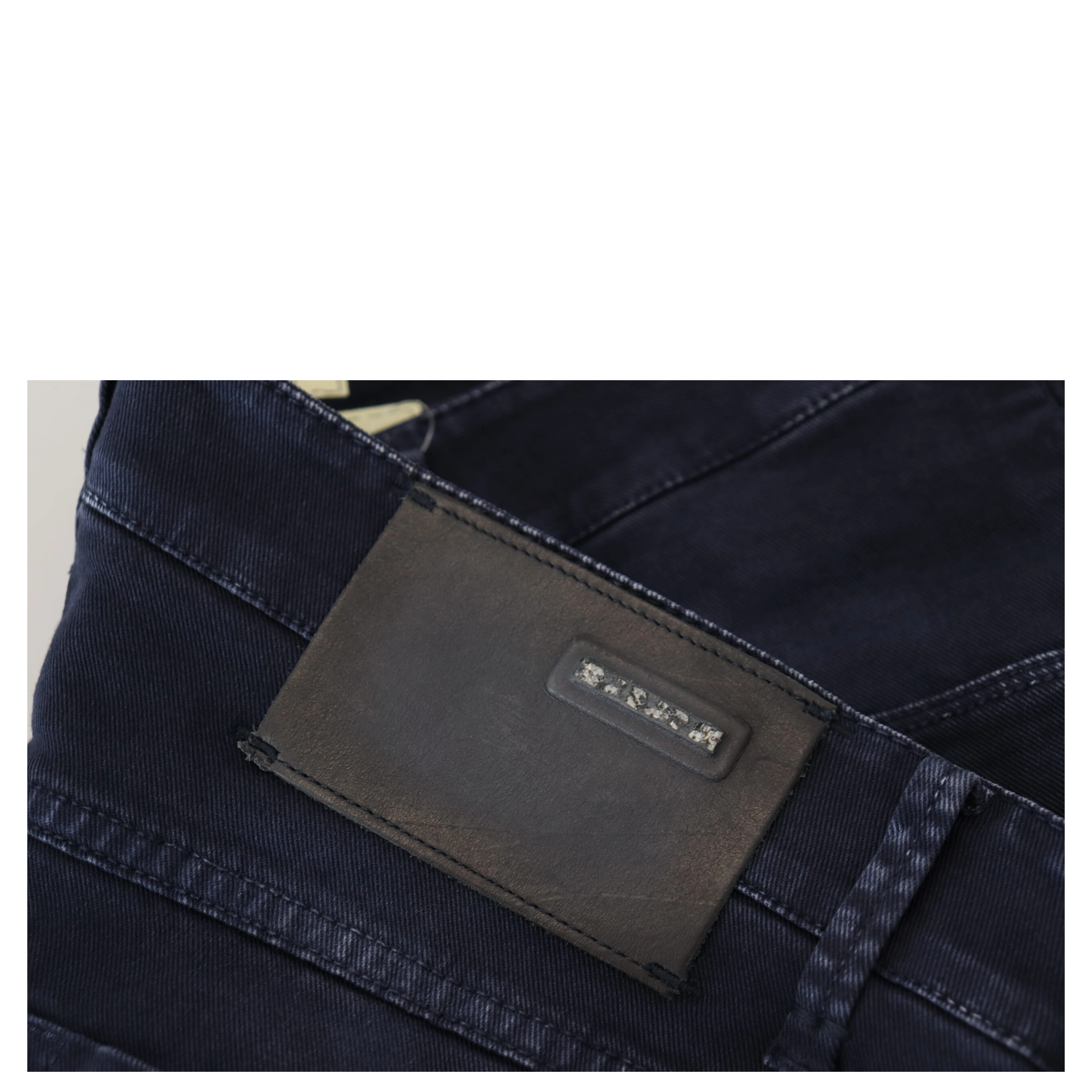 Blue Cotton Tapered Slim Fit Men Casual Denim Jeans