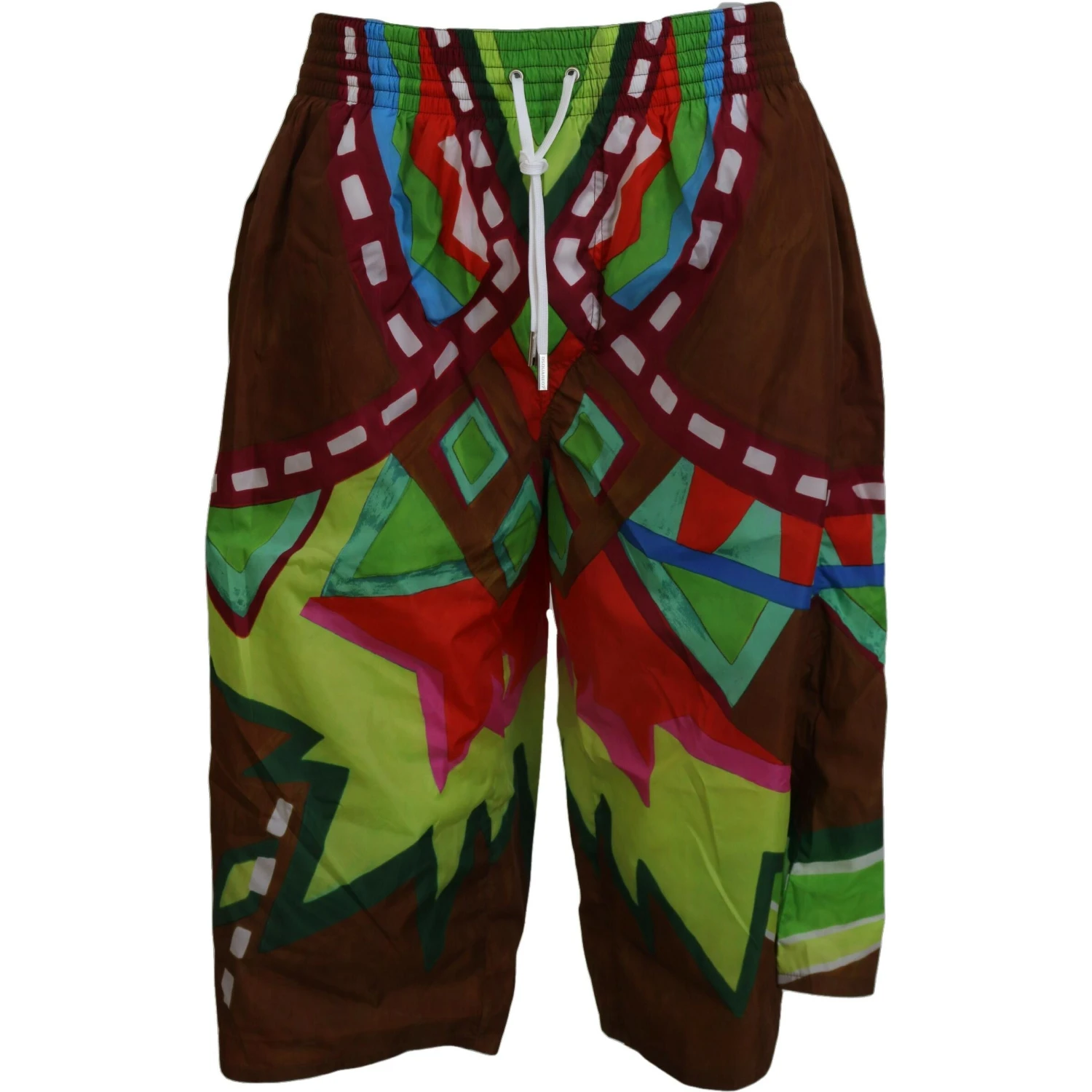 Multicolor Printed Men Beachwear Shorts Swimwear