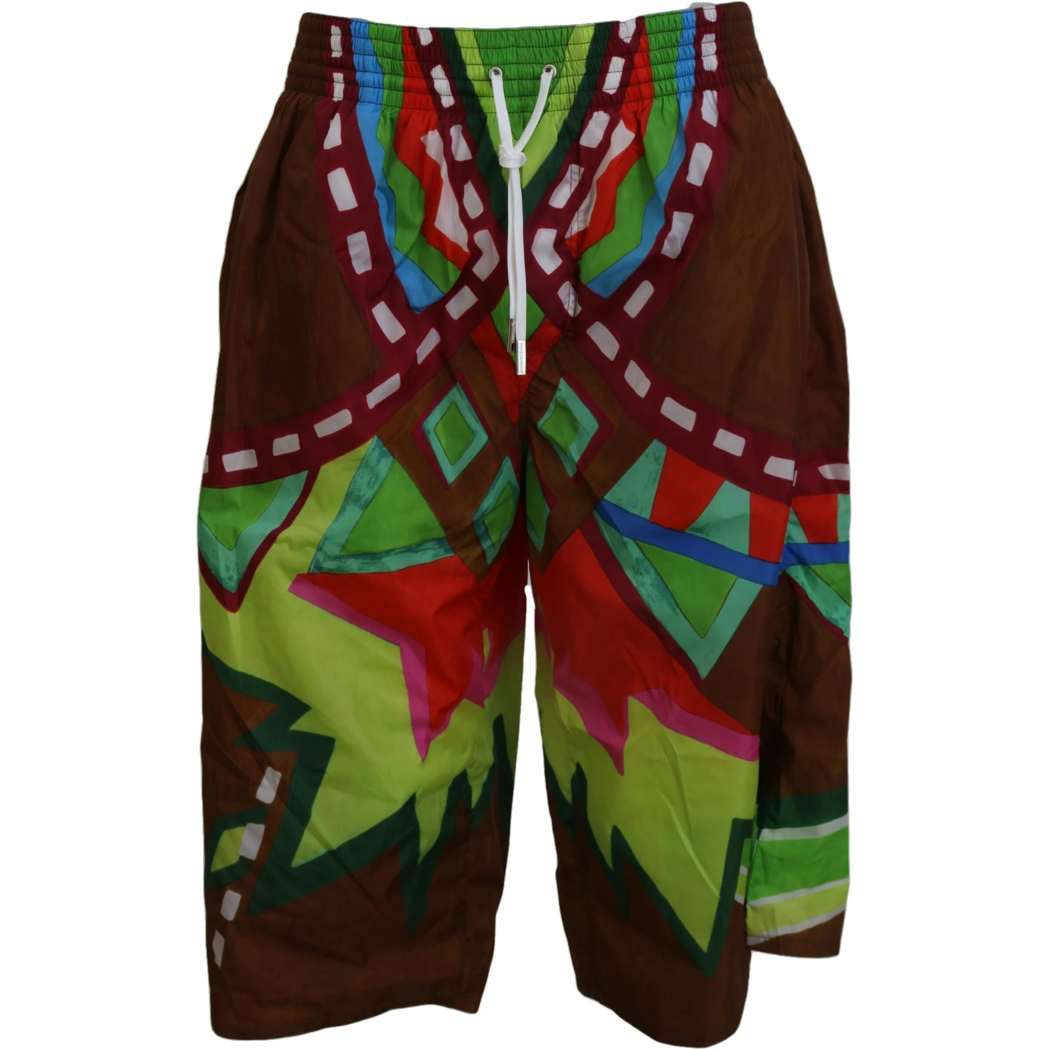 Multicolor Printed Men Beachwear Shorts Swimwear