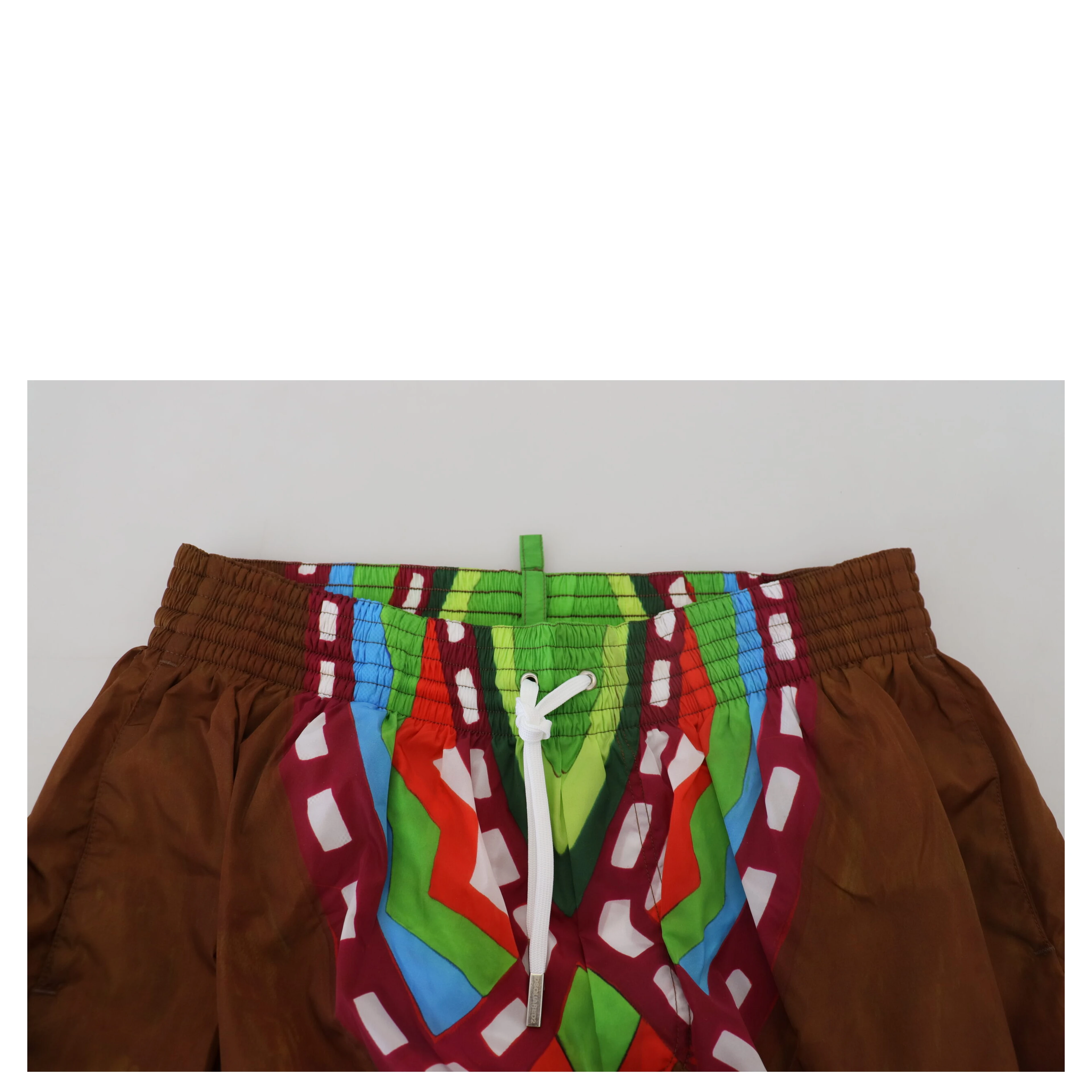 Multicolor Printed Men Beachwear Shorts Swimwear