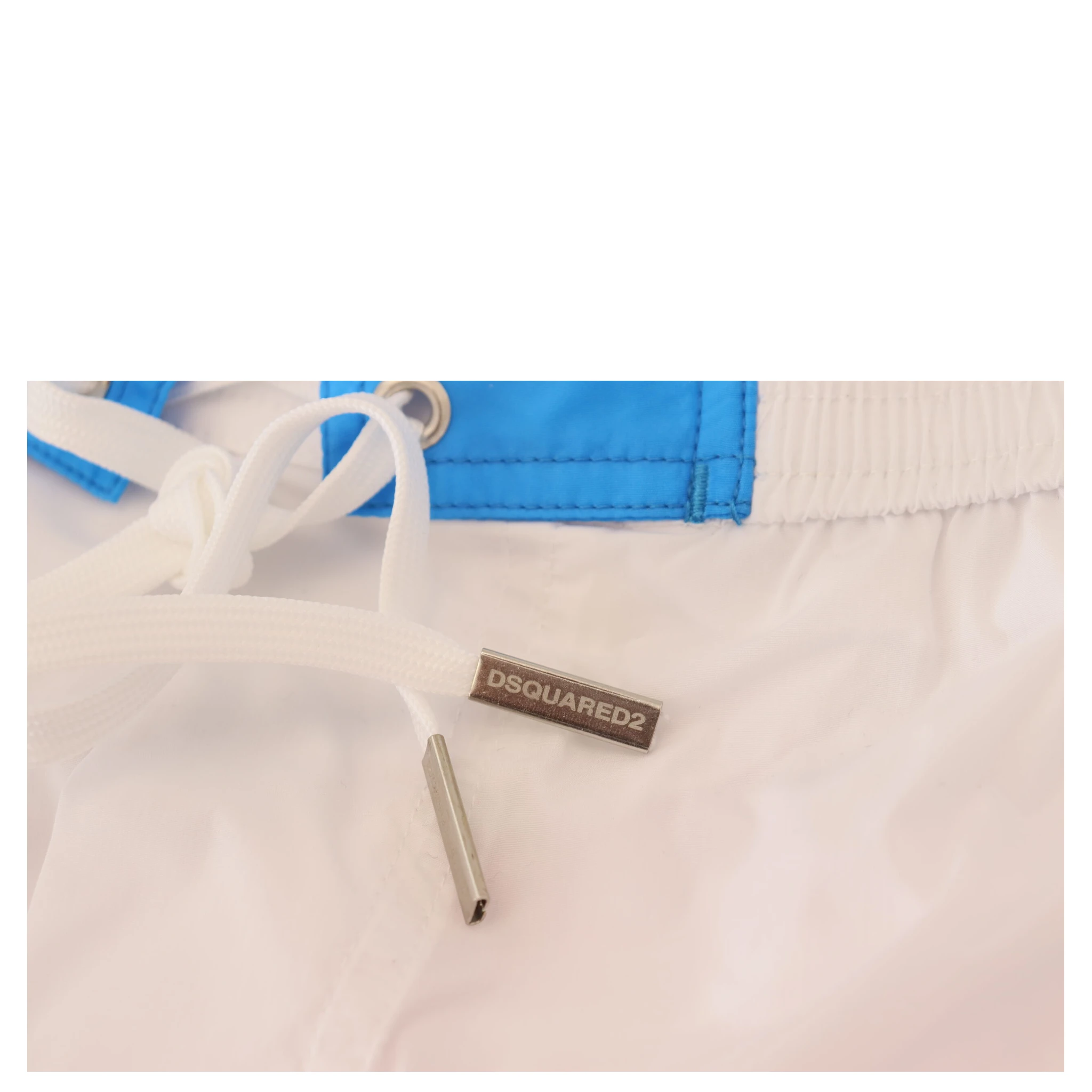 White Pink Logo Print Men Beachwear Shorts Swimwear