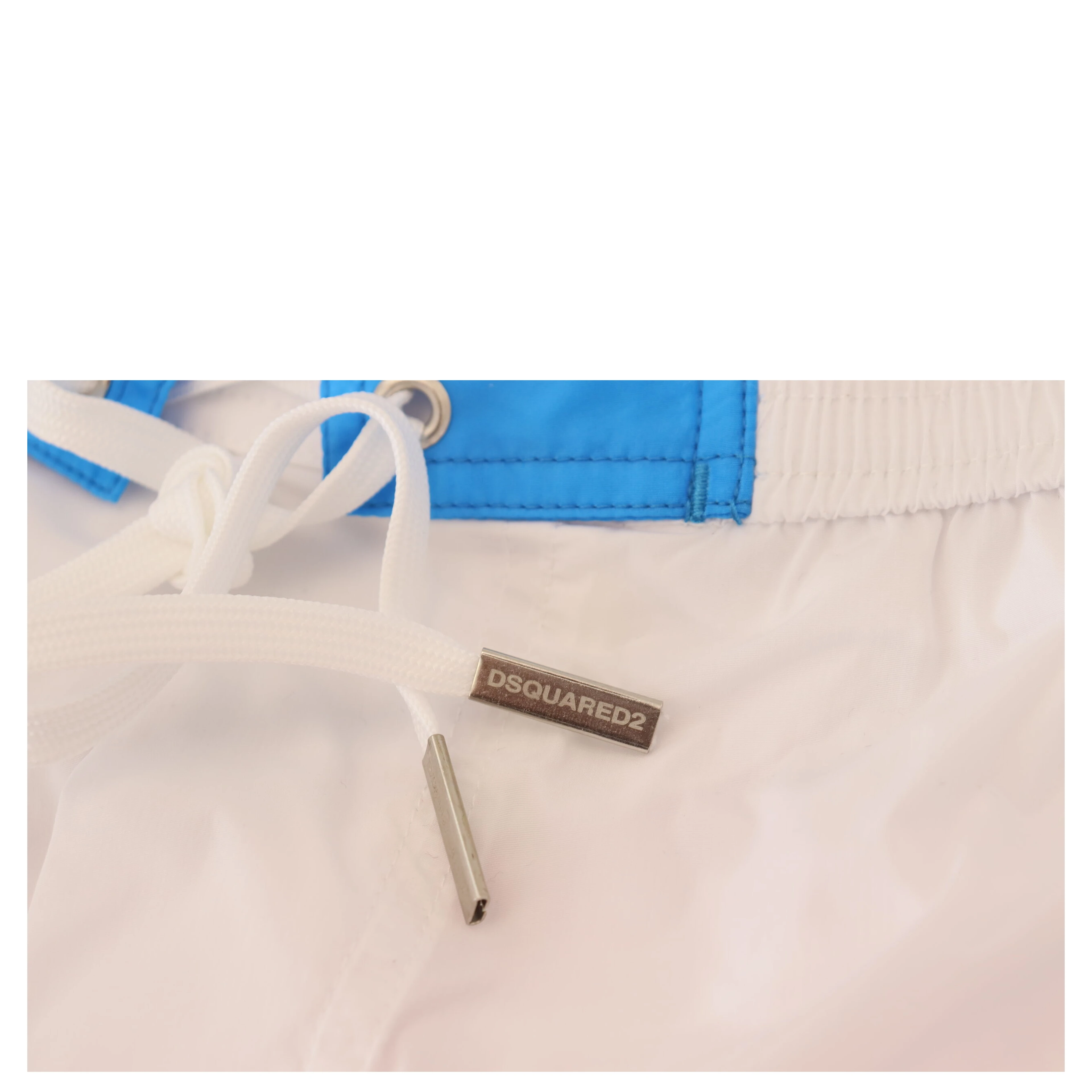 White Pink Logo Print Men Beachwear Shorts Swimwear