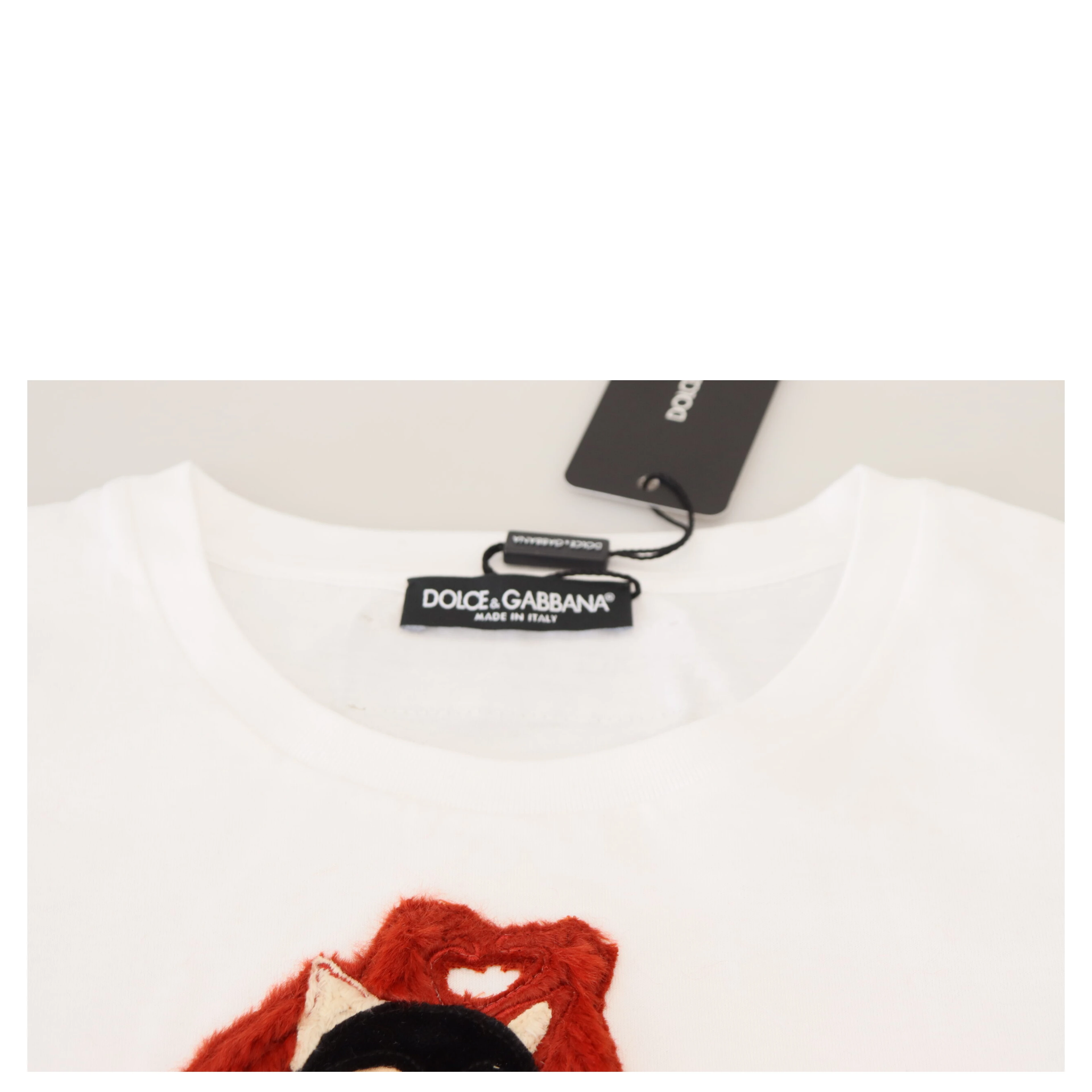 T-shirt Top White Textured Short Sleeve