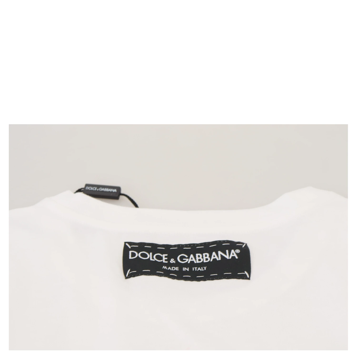 T-shirt Top White Textured Short Sleeve