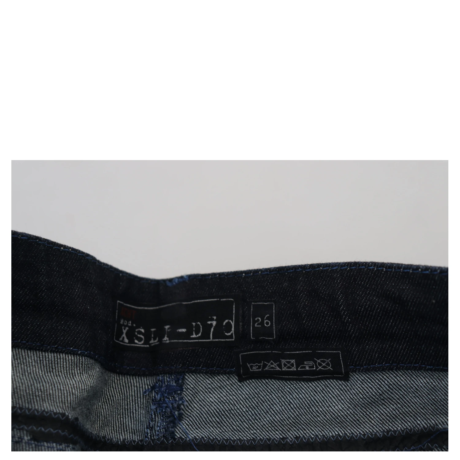 Dark Blue Low Waist Slim Fit Women Denim Jeans