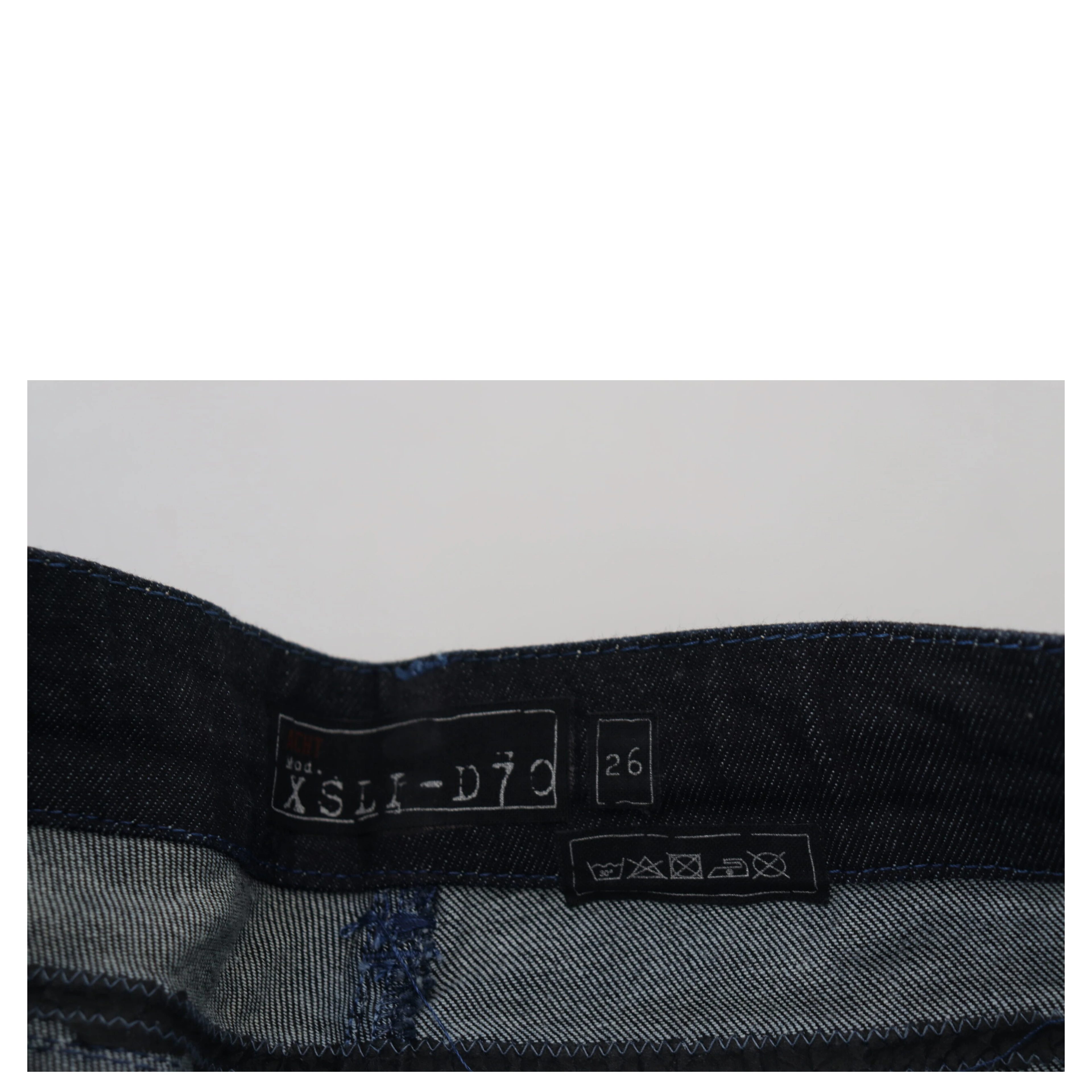 Dark Blue Low Waist Slim Fit Women Denim Jeans