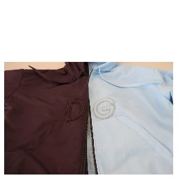 Black Blue DG Hooded Full Zip Men Jacket