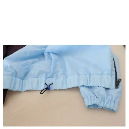 Black Blue DG Hooded Full Zip Men Jacket