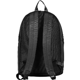 Black Polyester Backpack