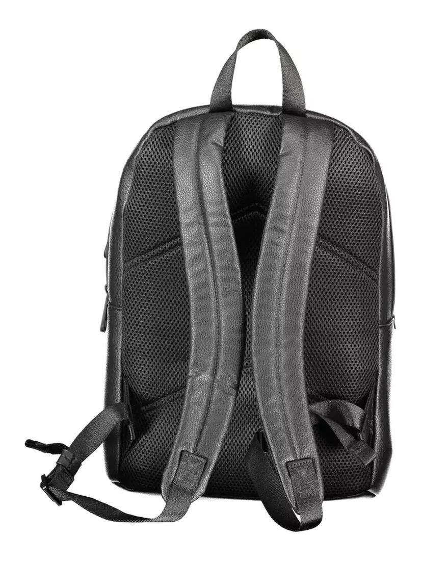 Black Polyethylene Backpack