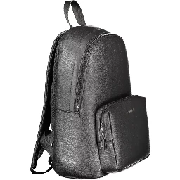 Black Polyethylene Backpack
