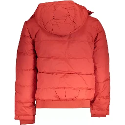 Orange Polyamide Jackets & Coat