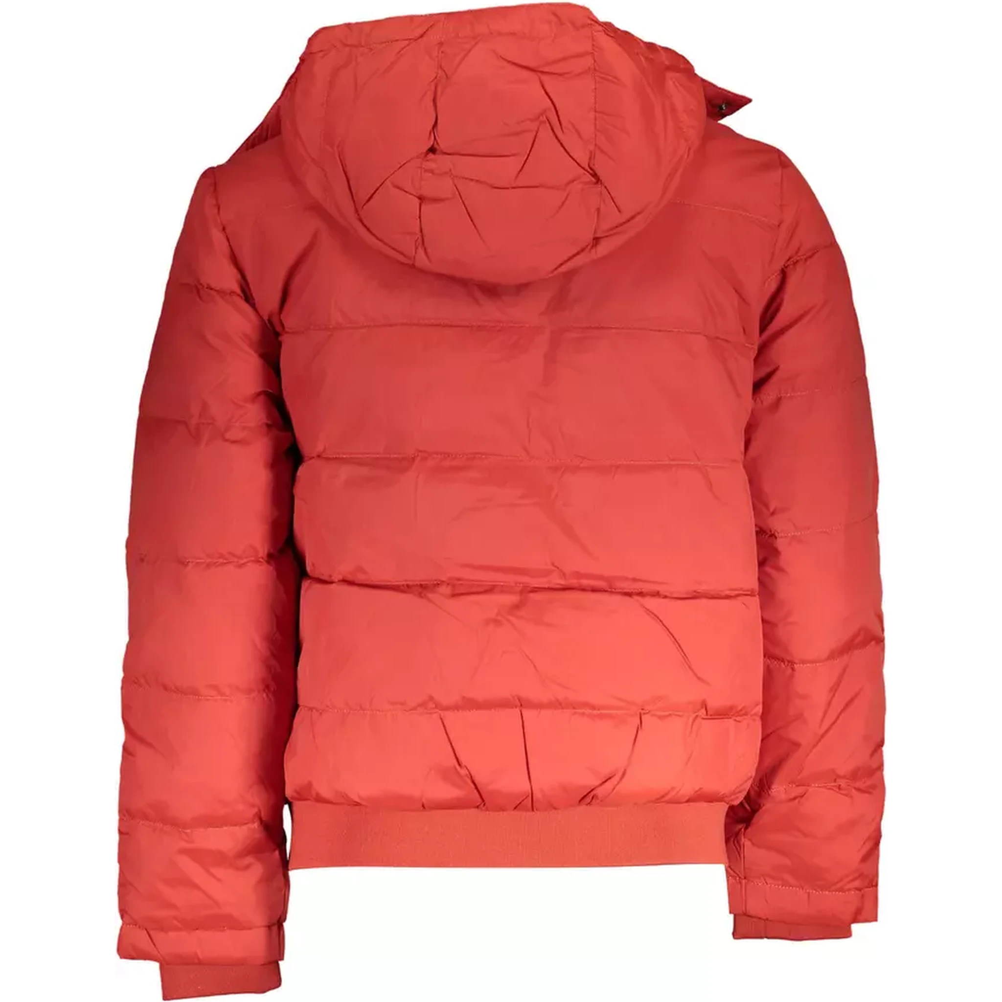 Orange Polyamide Jackets & Coat