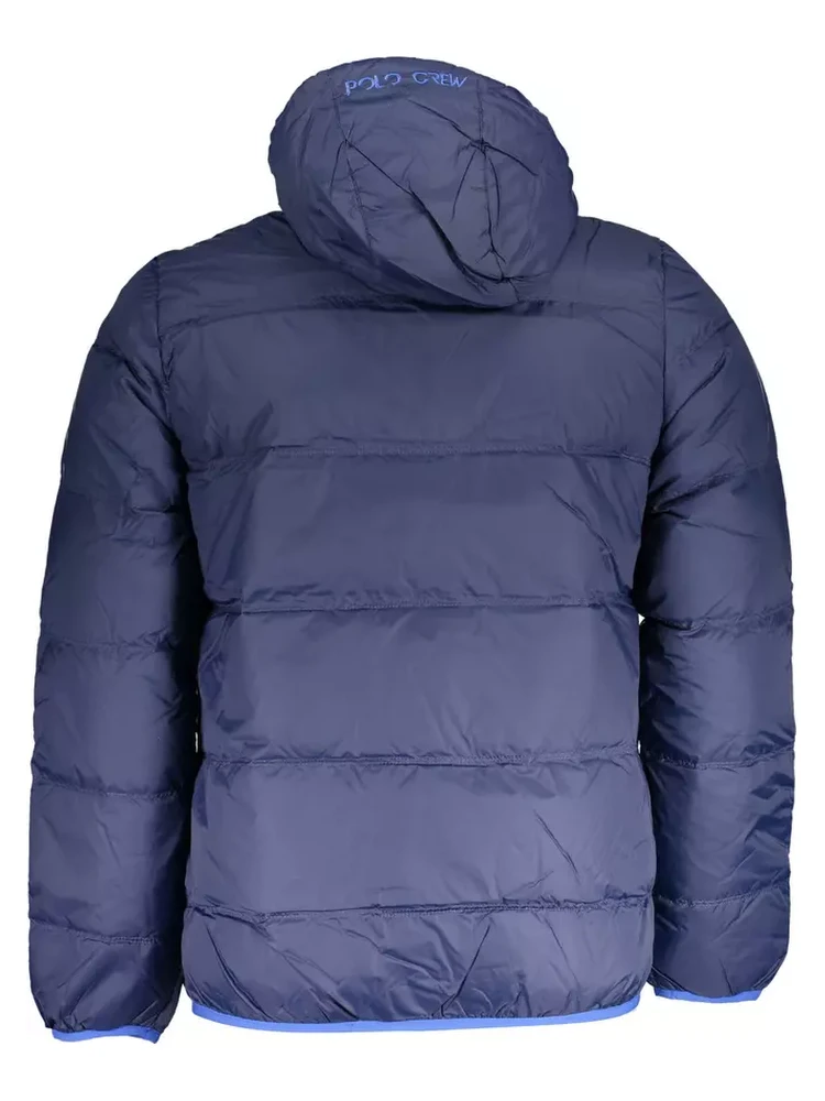 Blue Polyamide Jackets & Coat alternative