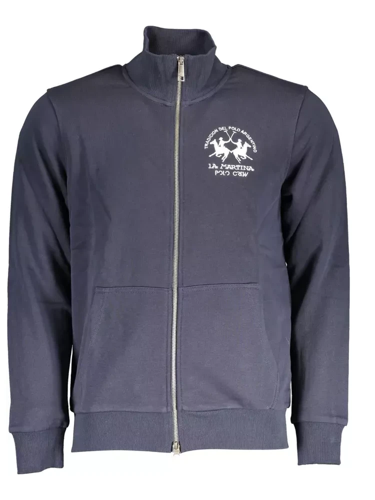 Blue Cotton Sweatshirt