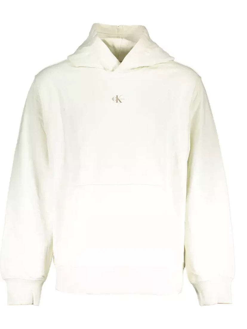 White Cotton Sweatshirt