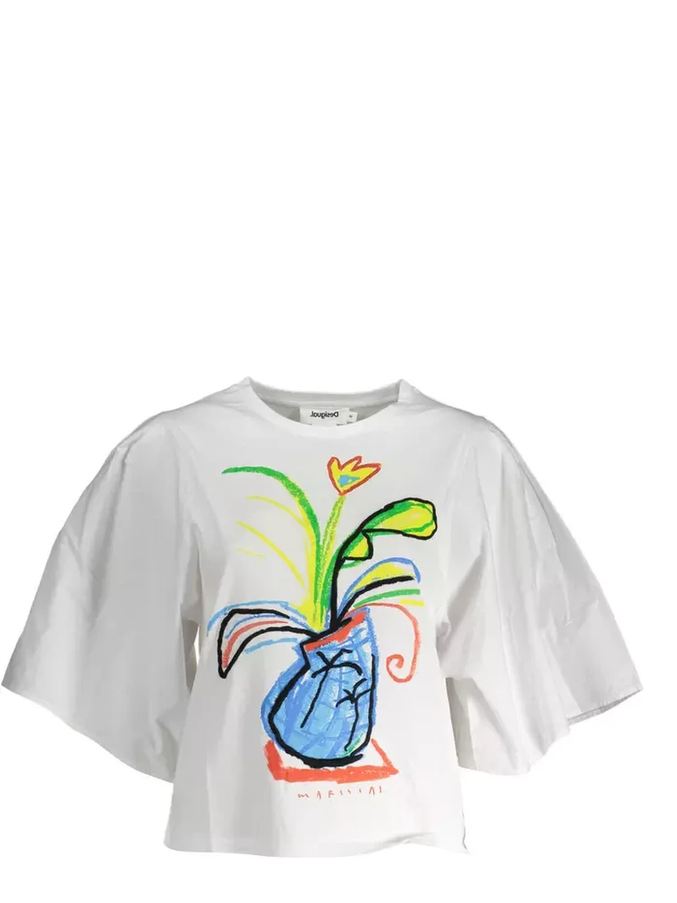 White Cotton T-Shirt