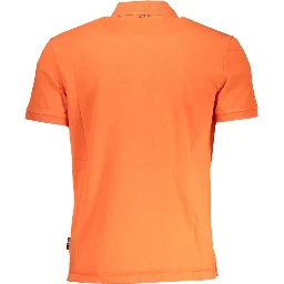 Red Cotton Polo Shirt