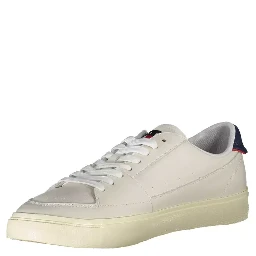 White Polyester Sneaker