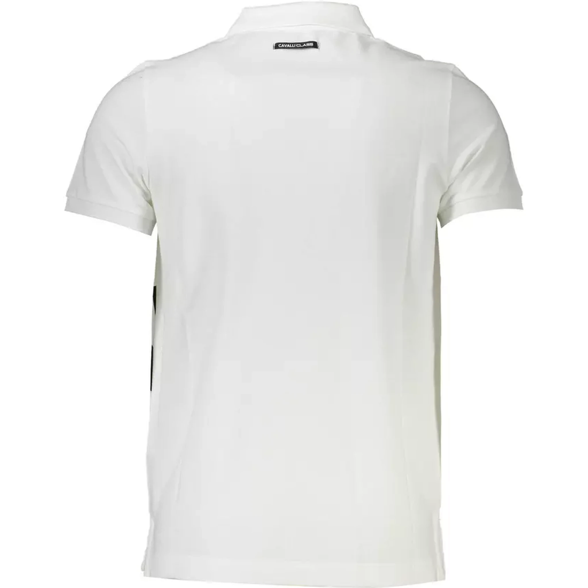 White Cotton Polo Shirt