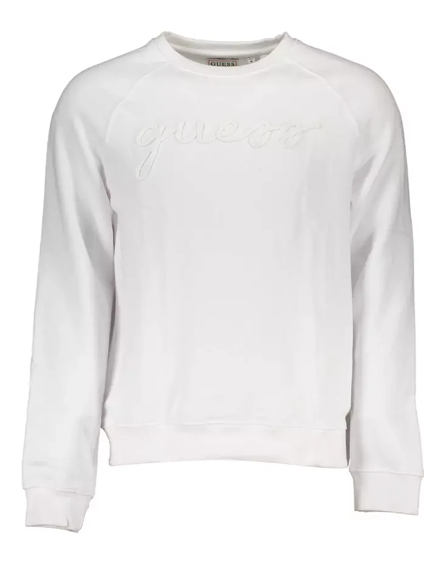 White Cotton Sweatshirt