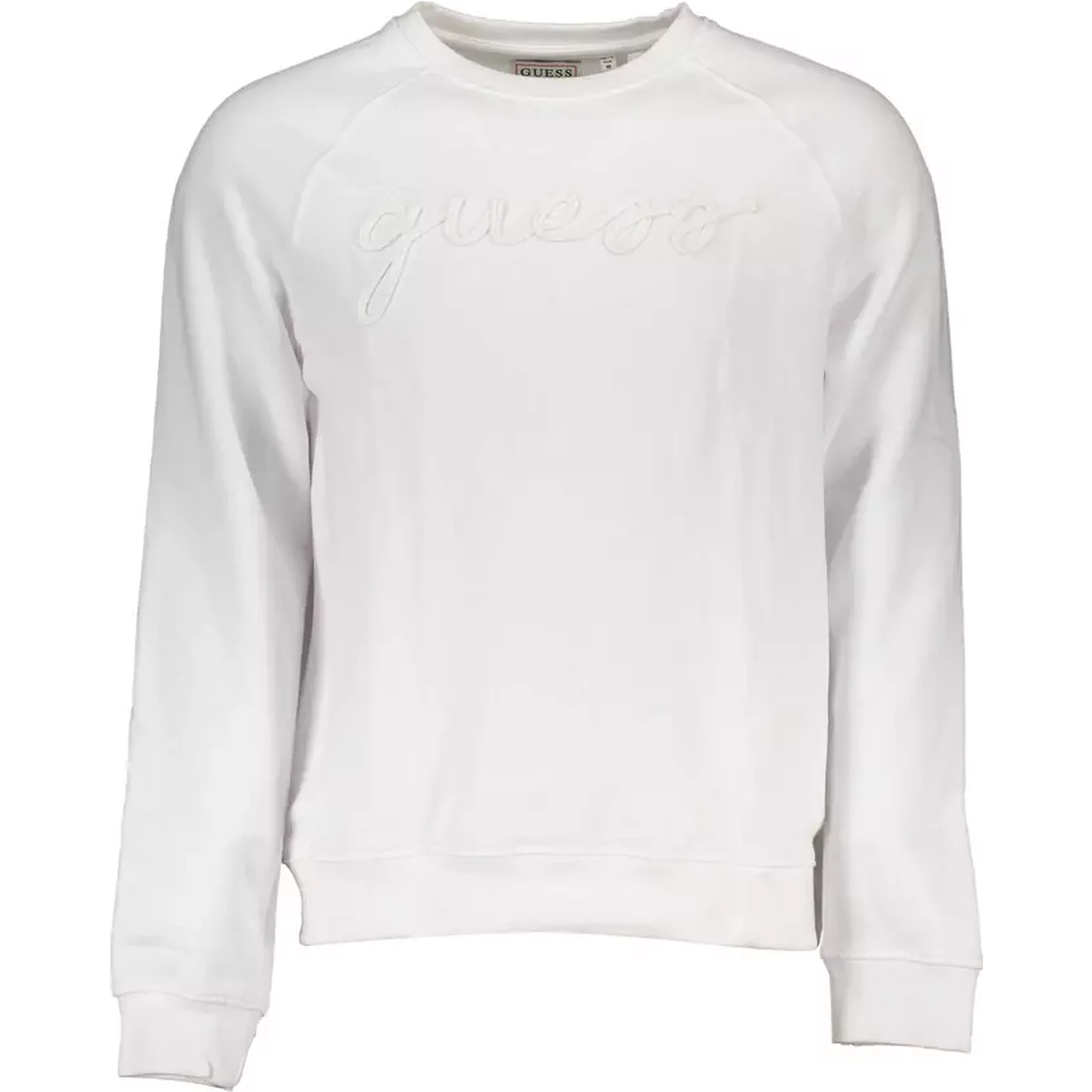White Cotton Sweatshirt