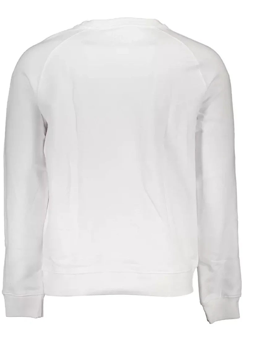 White Cotton Sweatshirt
