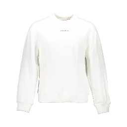 White Cotton Sweatshirt
