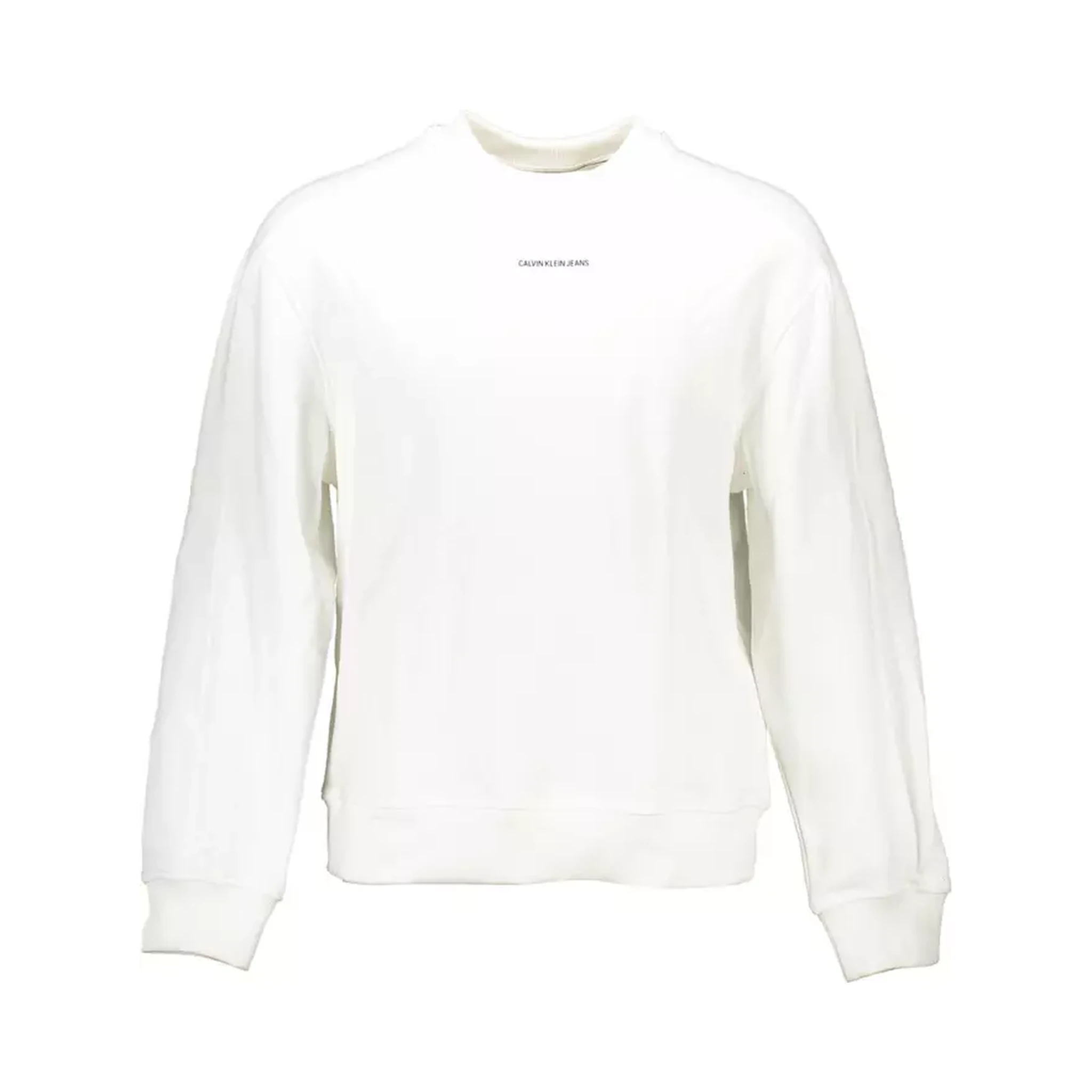 White Cotton Sweatshirt