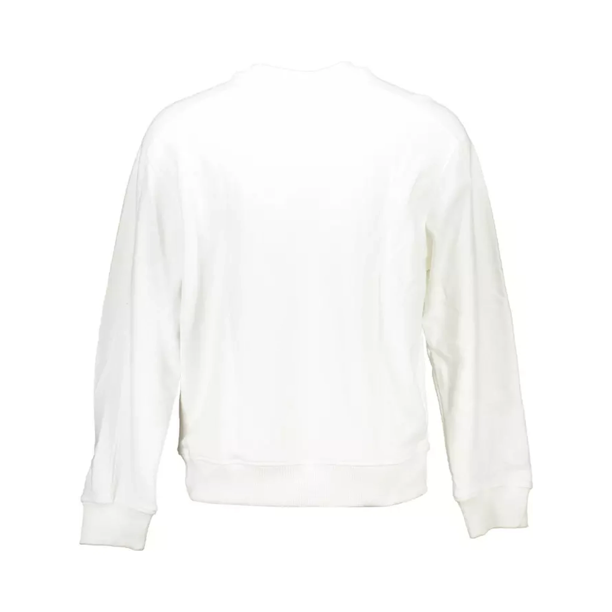 White Cotton Sweatshirt