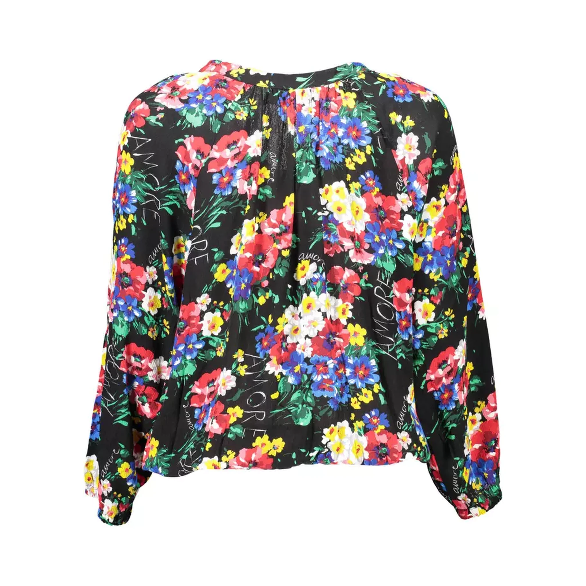 Black Viscose T-Shirt