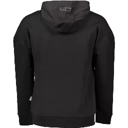 Black Cotton Sweatshirt