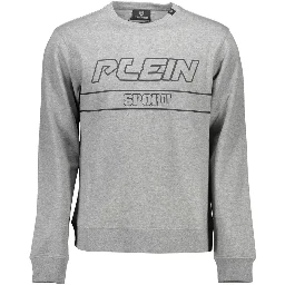 Gray Cotton Sweatshirt