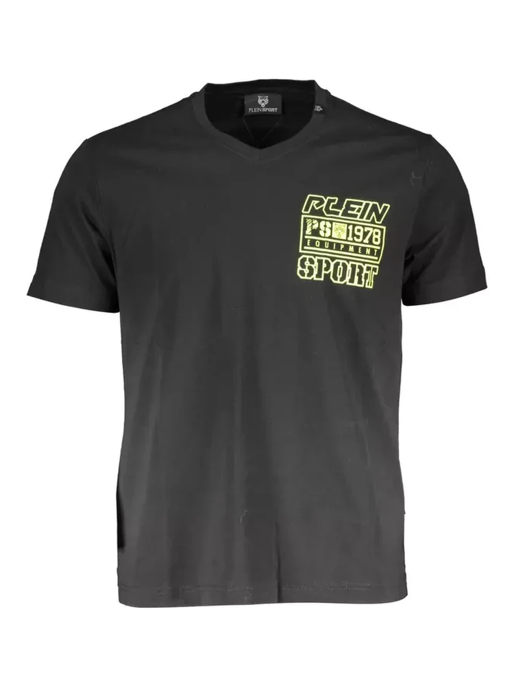 Black Cotton T-Shirt