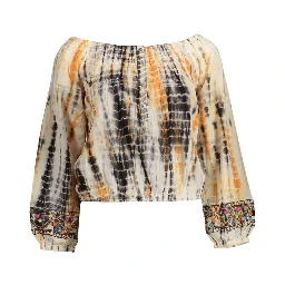 Beige Cotton T-Shirt