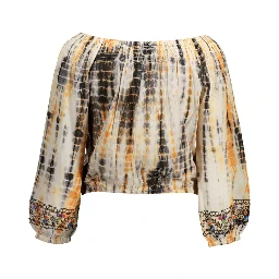 Beige Cotton T-Shirt