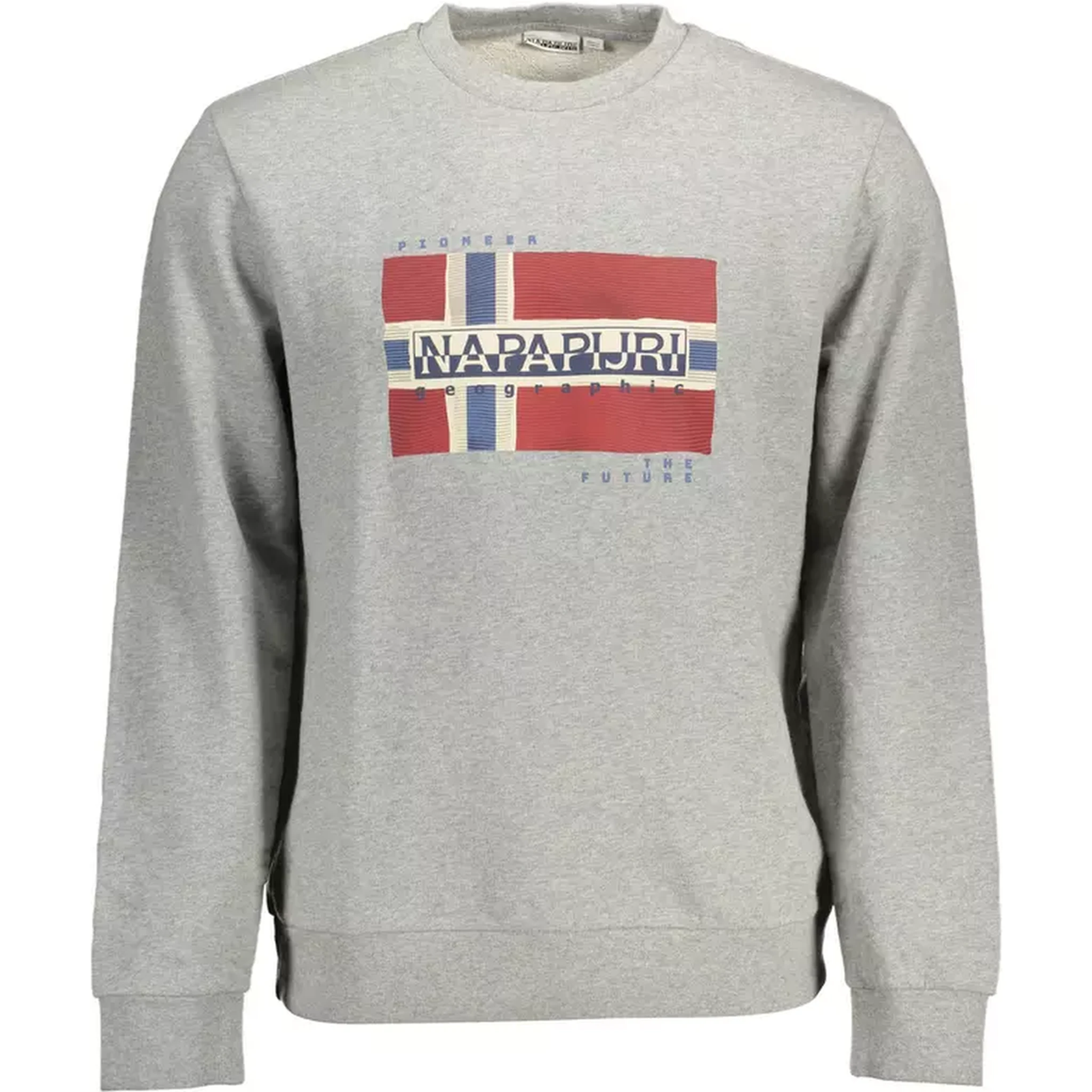 سويت شيرت قطني رمادي