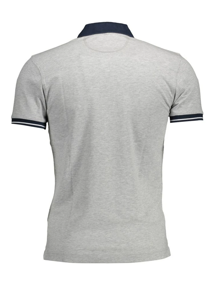 Gray Cotton Polo Shirt alternative