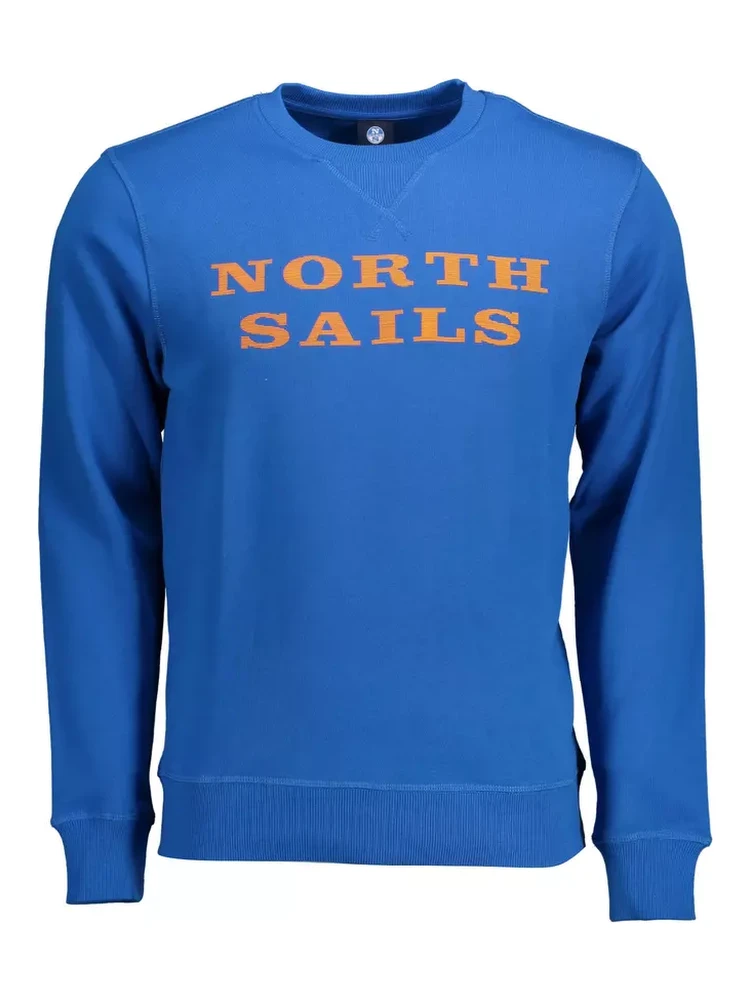 Blue Cotton Sweatshirt