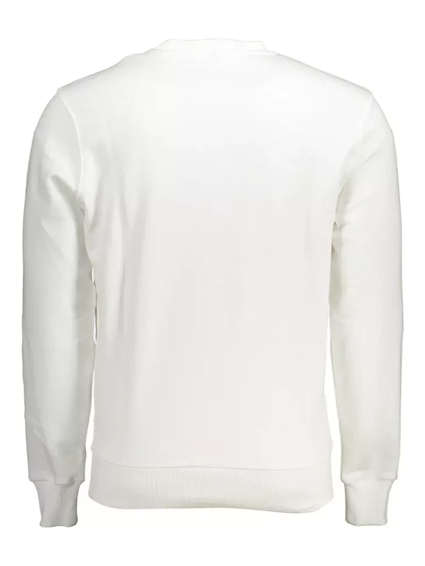 White Cotton Sweatshirt