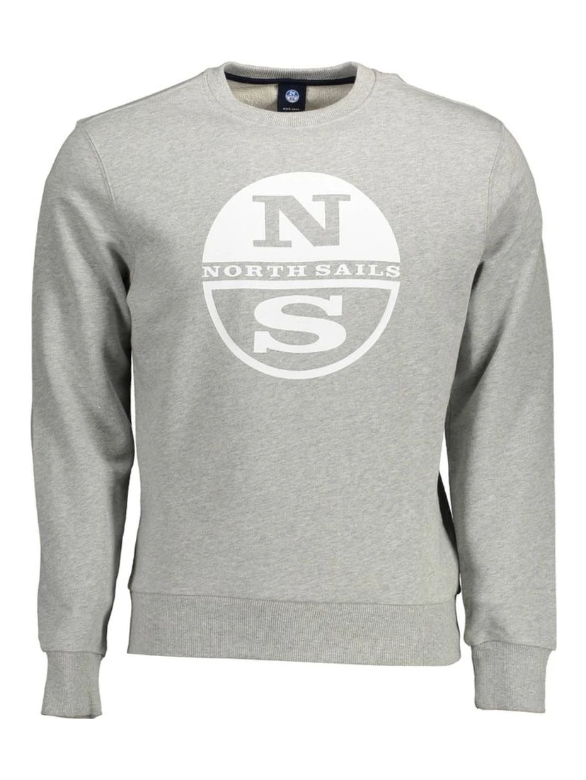 Gray Cotton Sweatshirt
