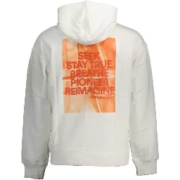 White Cotton Sweatshirt