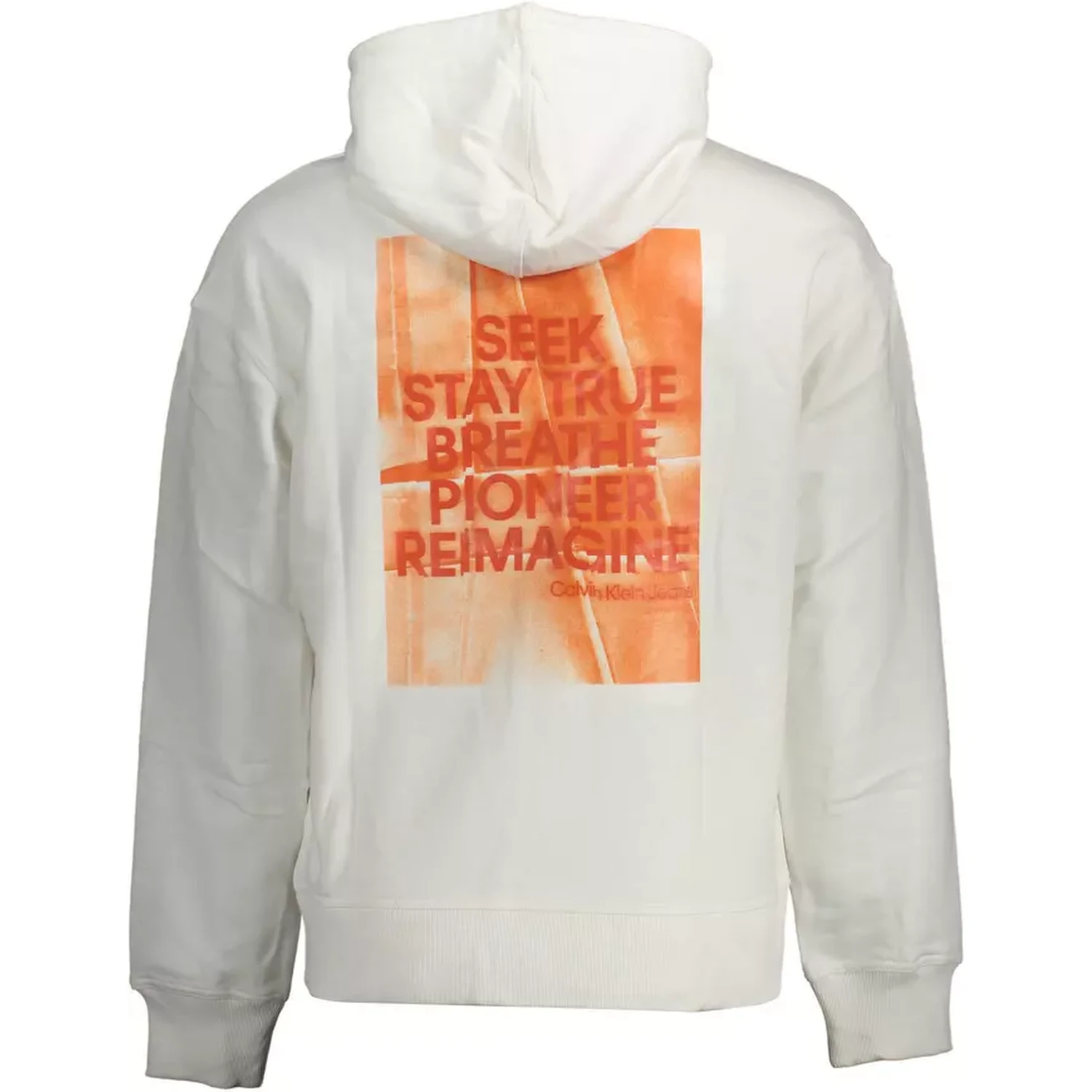 White Cotton Sweatshirt