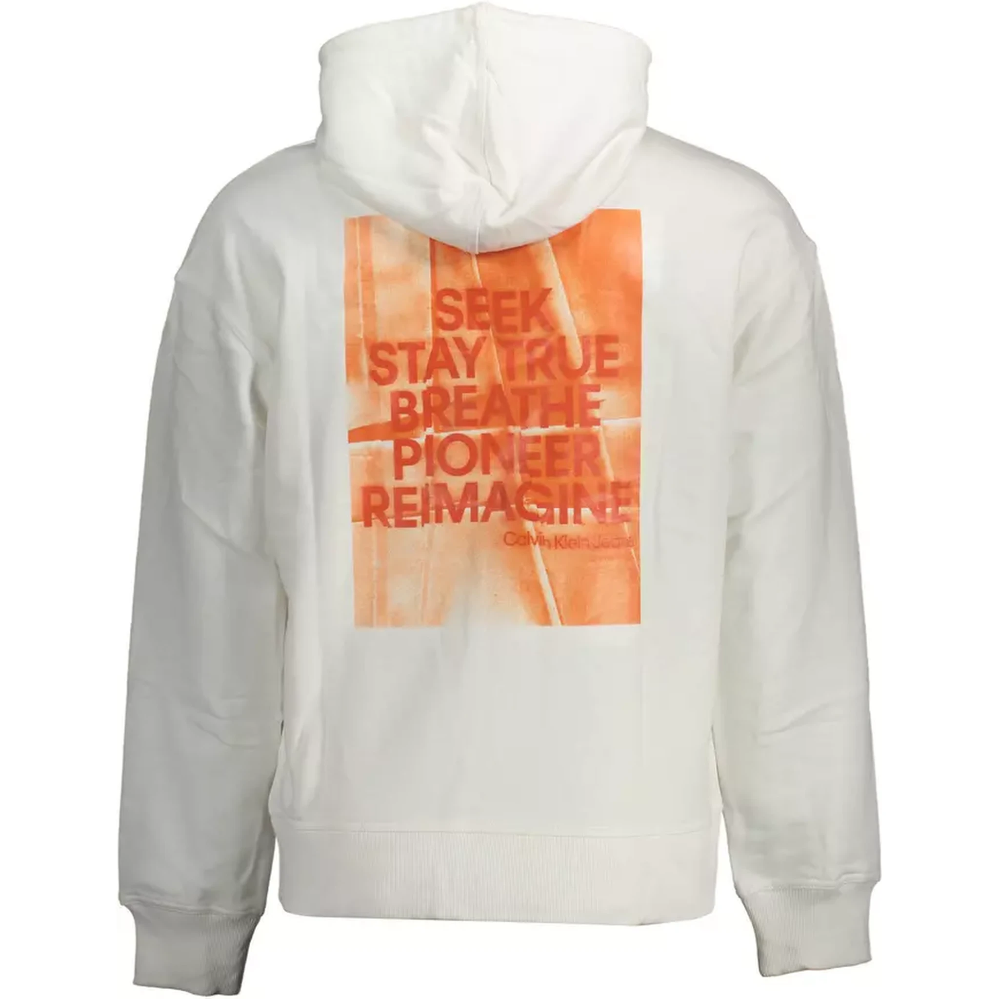 White Cotton Sweatshirt