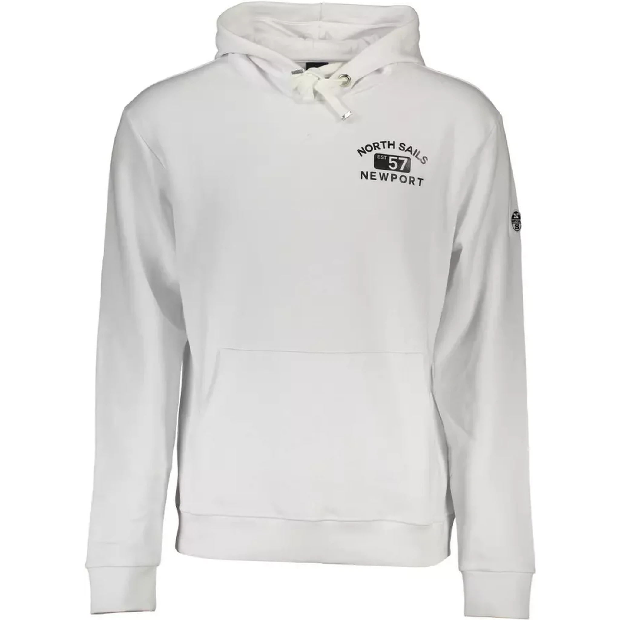 White Cotton Sweatshirt