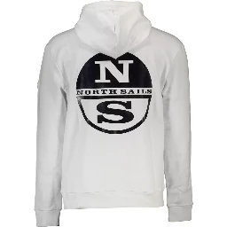 White Cotton Sweatshirt