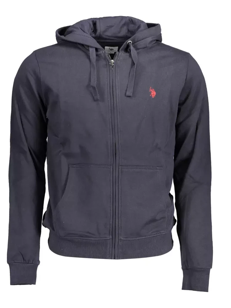 Blue Cotton Sweatshirt