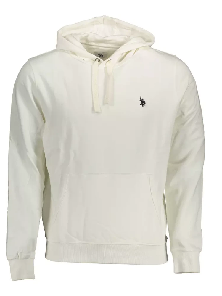 White Cotton Sweatshirt